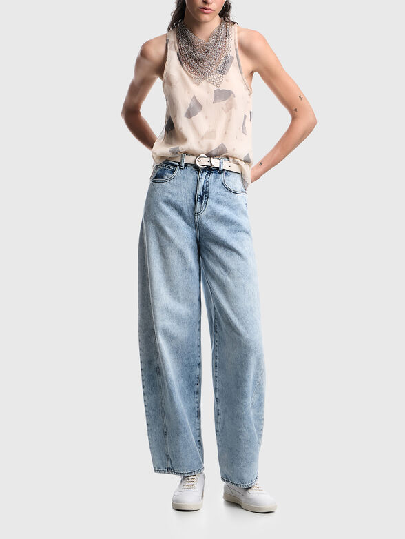 Relaxed-fit jeans with patch pockets - 4